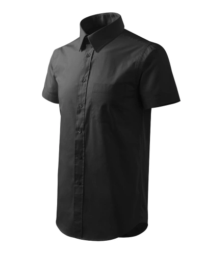 Pánská košile SHIRT SHORT SLEEVE - černá