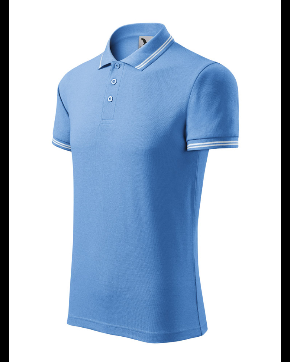 Levně ESHOP - POLOKOŠILE PÁNSKÁ URBAN 219 - nebesky modrá