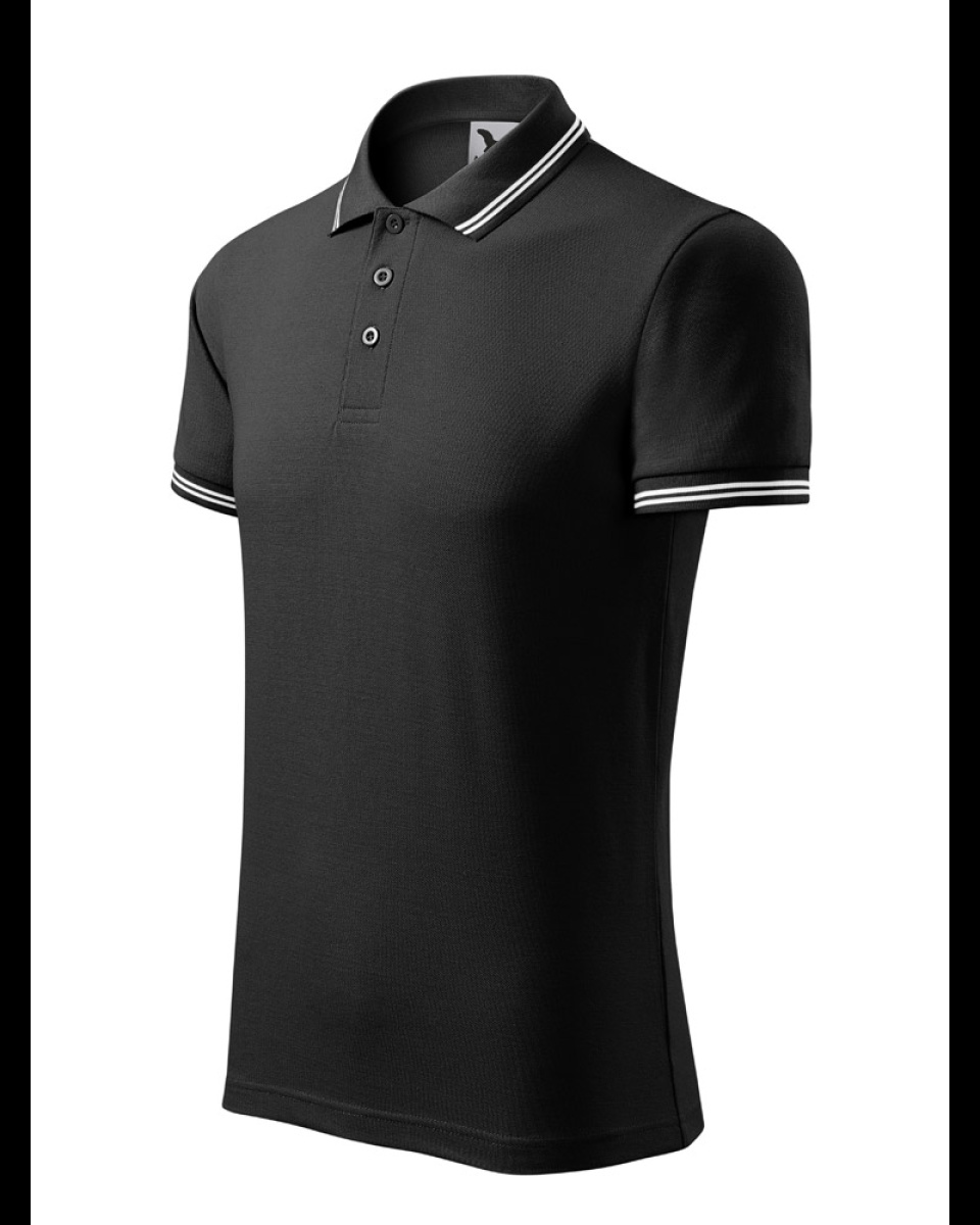 Levně ESHOP - POLOKOŠILE PÁNSKÁ URBAN 219 -černá