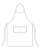 Zástěra BIP APRON, 90x70 cm, Coco