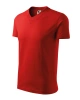 Unisexové tričko V-NECK - červená Unisexové tričko V-NECK - červená