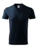 Unisexové tričko V-NECK - námořní modrá
