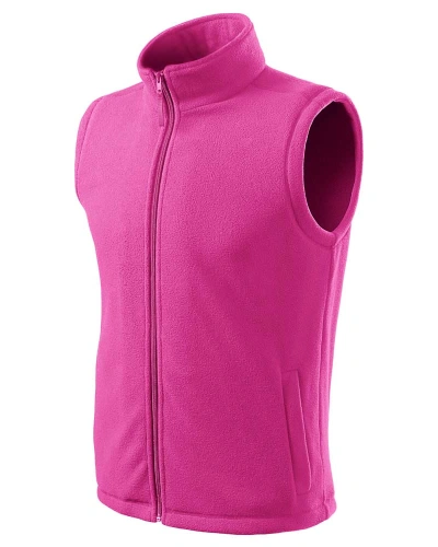 Unisexová fleecová vesta NEXT - fuchsia red Unisexová fleecová vesta NEXT - fuchsia red