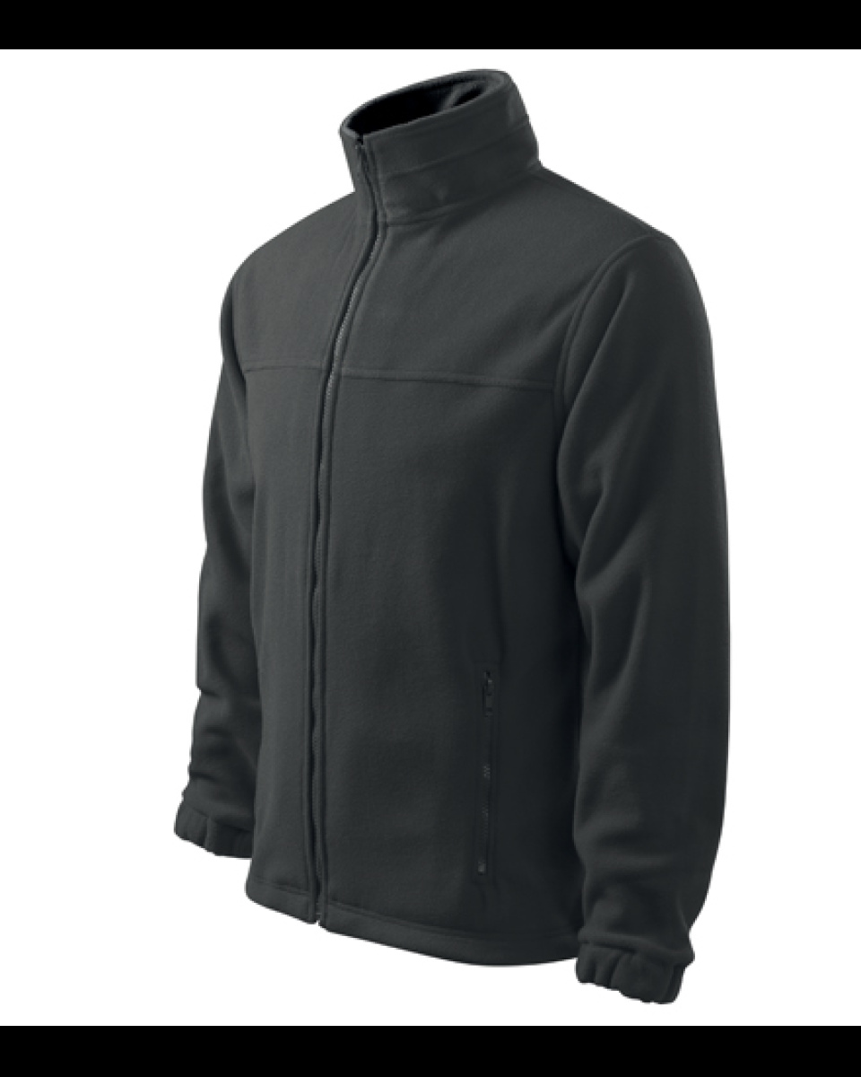 Levně ESHOP - Mikina pánská fleece Jacket 501 - ocelově šedá
