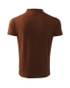 Pánská polokošile PIQUE POLO - čokoládová Pánská polokošile PIQUE POLO - čokoládová