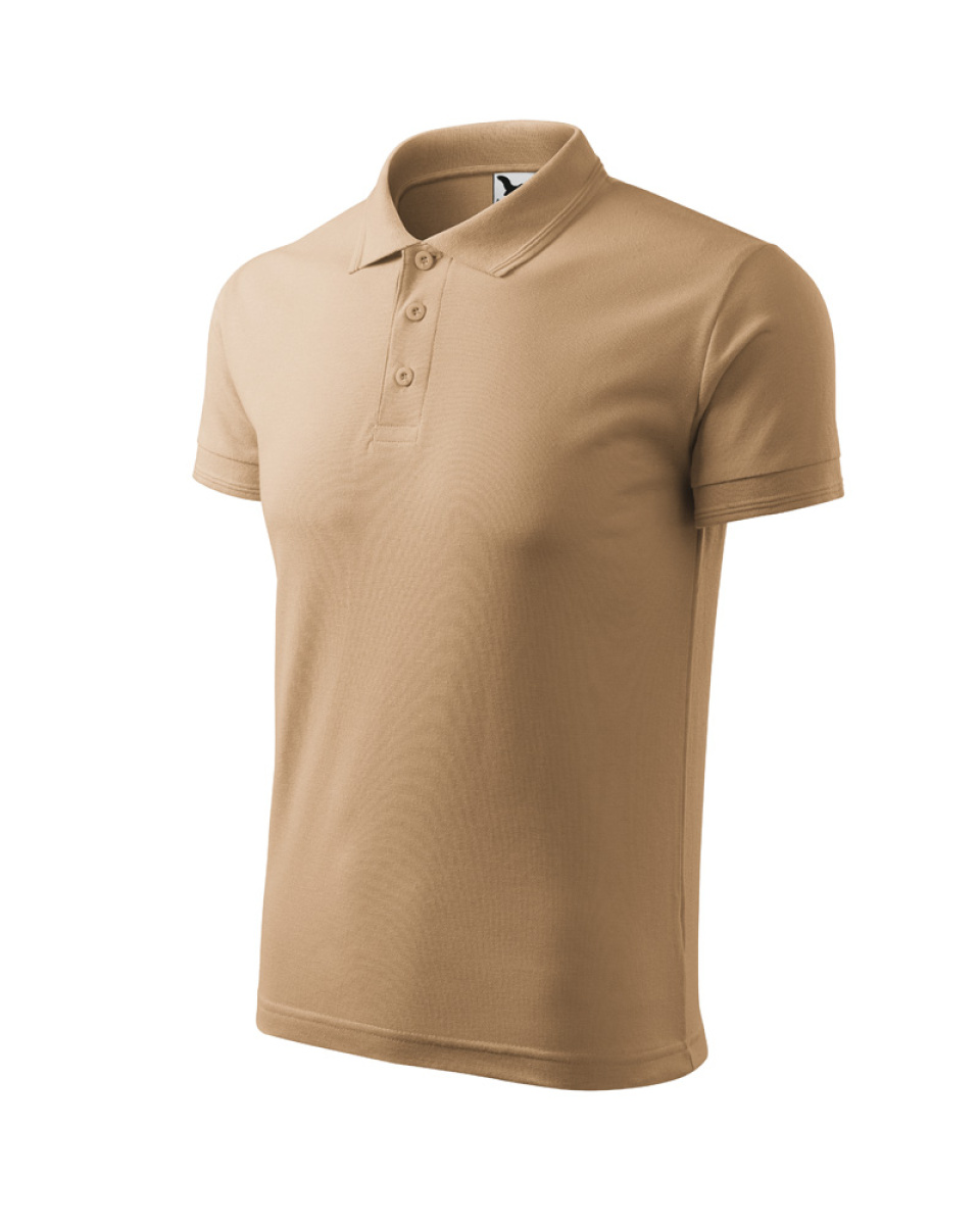 Levně ESHOP - Polokošile Pique Polo 203 - písková