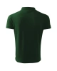 Pánská polokošile PIQUE POLO - lahvově zelená