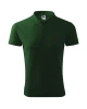 Pánská polokošile PIQUE POLO - lahvově zelená