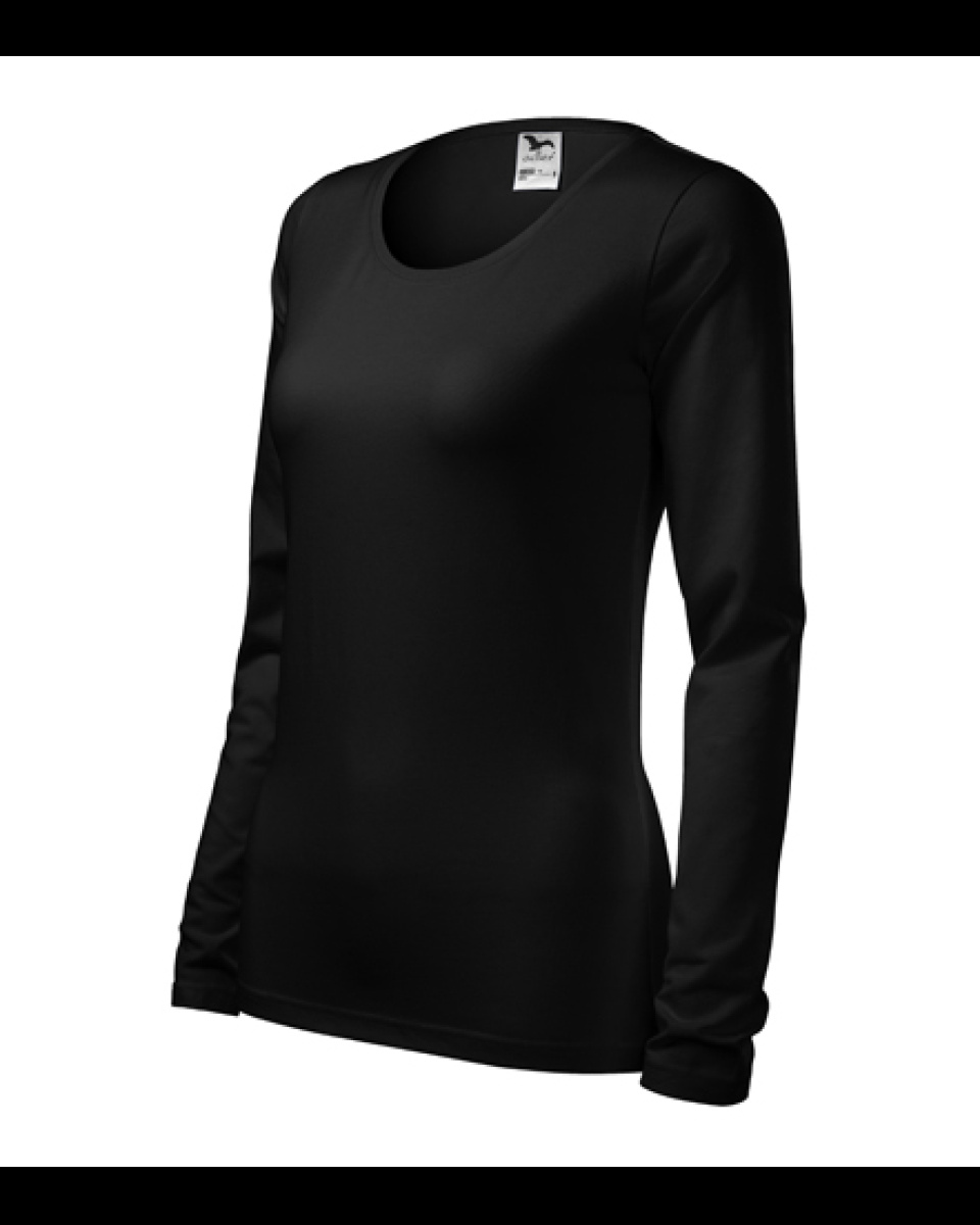 Levně ESHOP - Tričko dámské SLIM 139 - černá