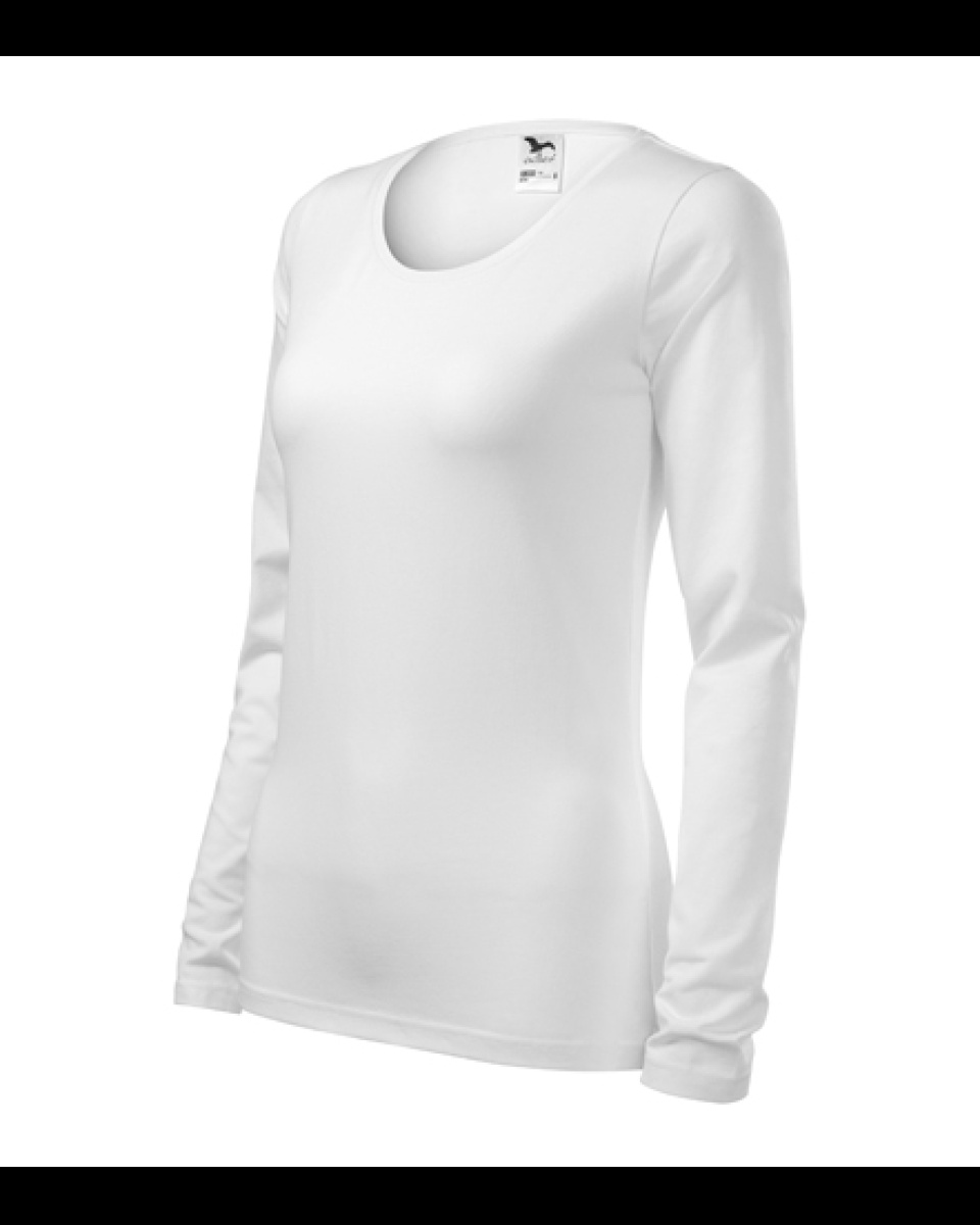 Levně ESHOP - Tričko dámské SLIM 139 - bílá