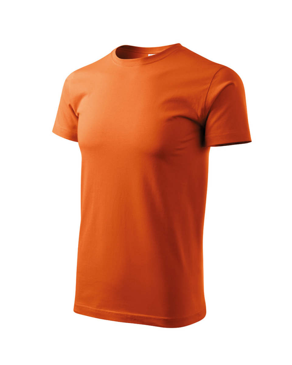 Levně ESHOP - Tričko HEAVY NEW 137 - oranžová