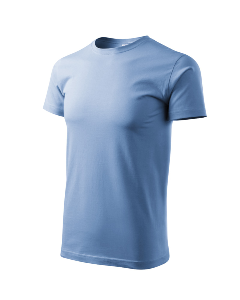Levně ESHOP - Tričko HEAVY NEW 137 - nebesky modrá