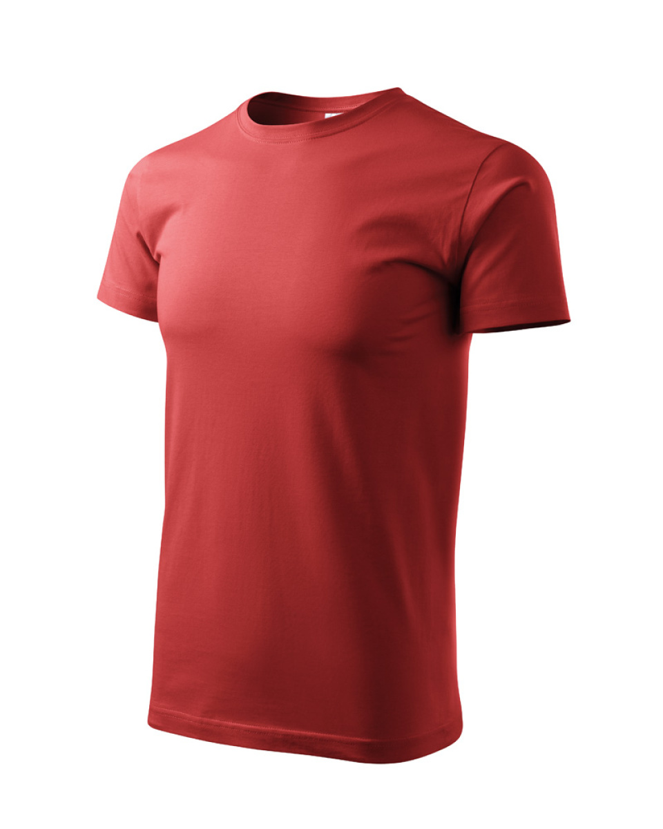 Levně ESHOP - Tričko HEAVY NEW 137 - bordó