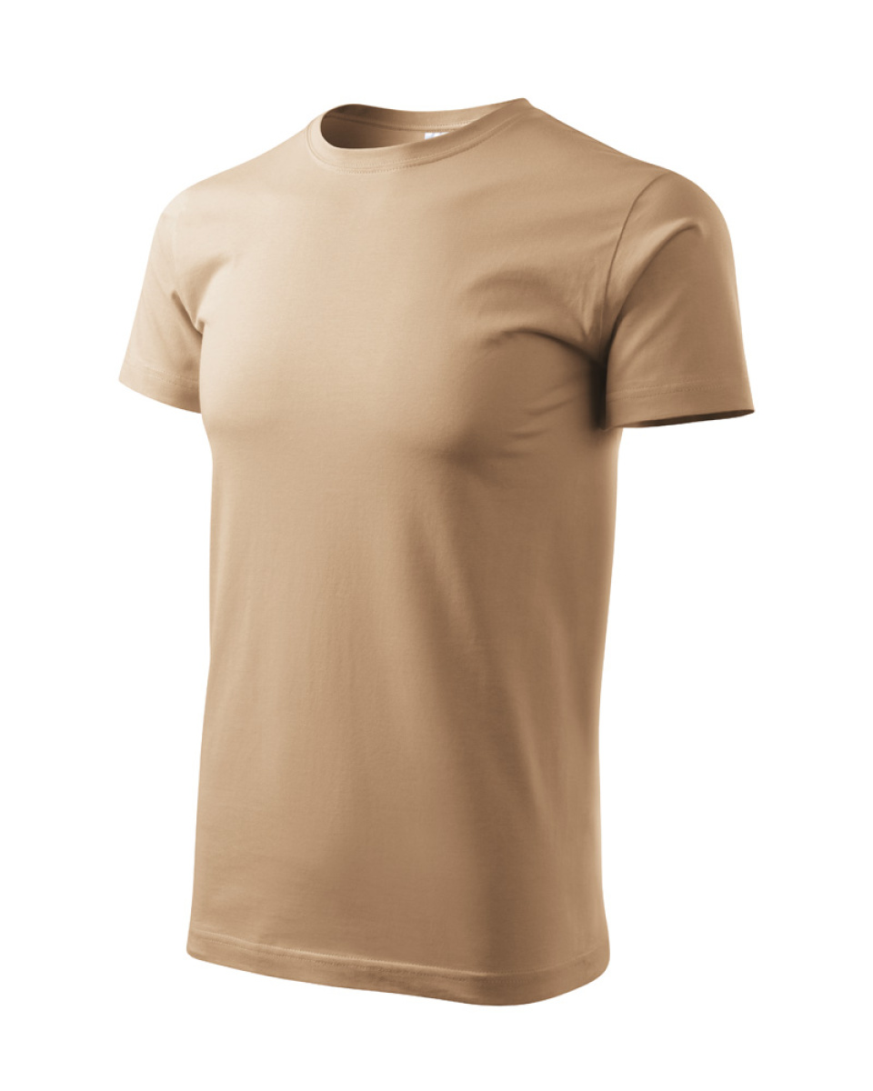Levně ESHOP - Tričko HEAVY NEW 137 - písková