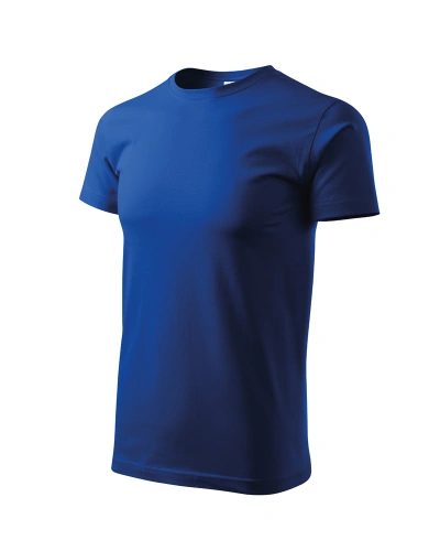 Unisexové tričko HEAVY NEW - královská modrá