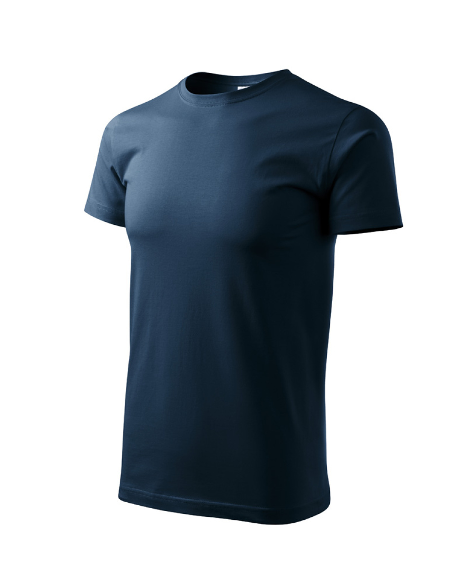 Levně ESHOP - Tričko HEAVY NEW 137 - námořní modrá