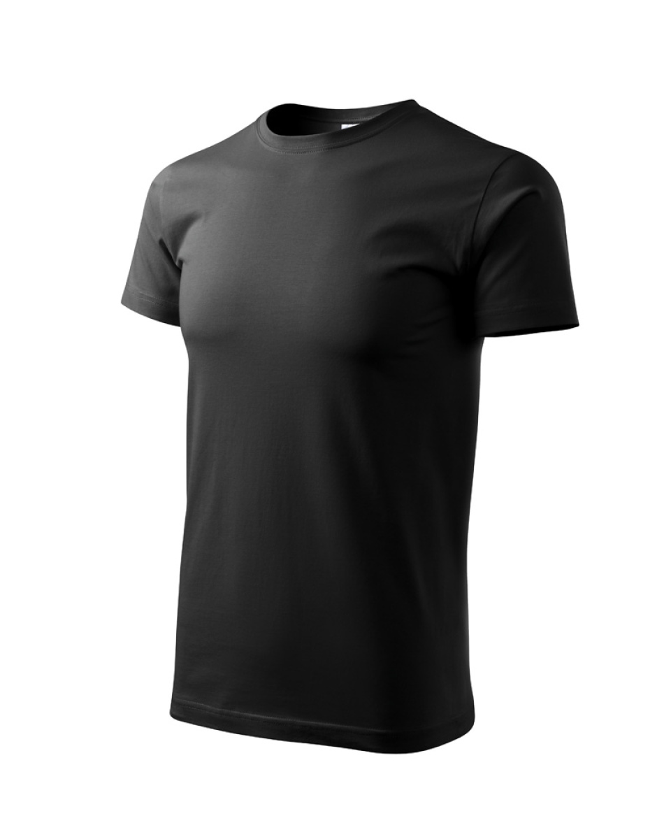 Levně ESHOP - Tričko HEAVY NEW 137 - černá