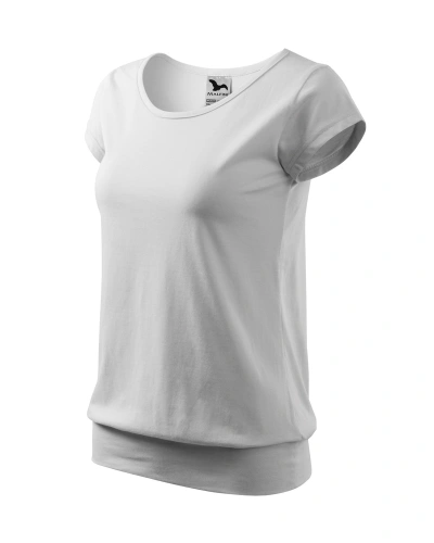 Dámské tričko CITY - bílé