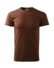 Pánské tričko Basic - čokoládová