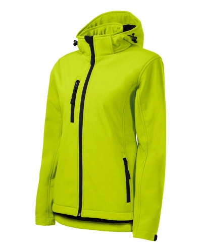 Dámská softshellová bunda PERFORMANCE - limetková