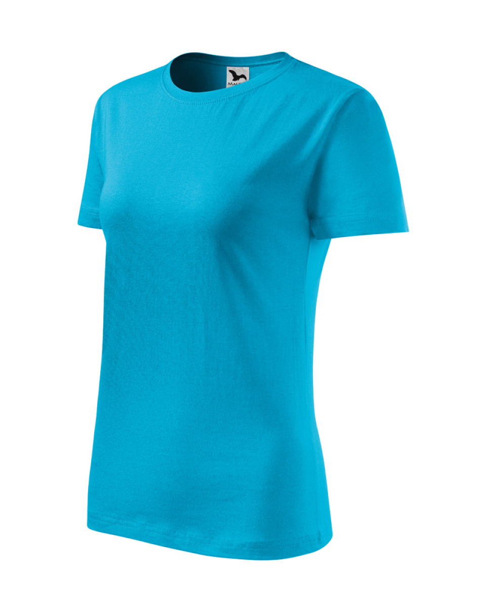 Levně Triko dámské Classic New 133 - XS-XXL - tyrkysová