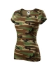 Dámské tričko PURE - camouflage brown