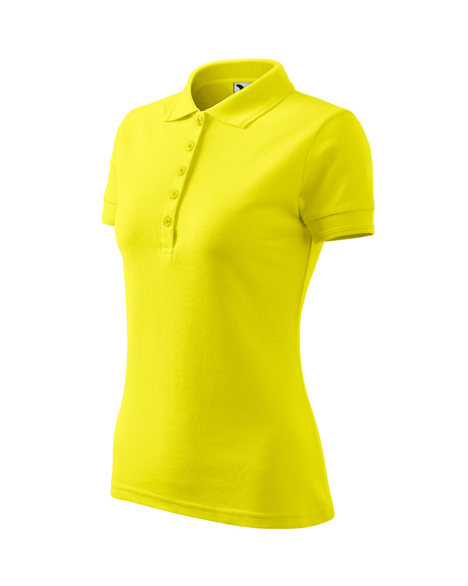 Levně Polokošile dámská Pique Polo 210 - XS-XXL - citronové