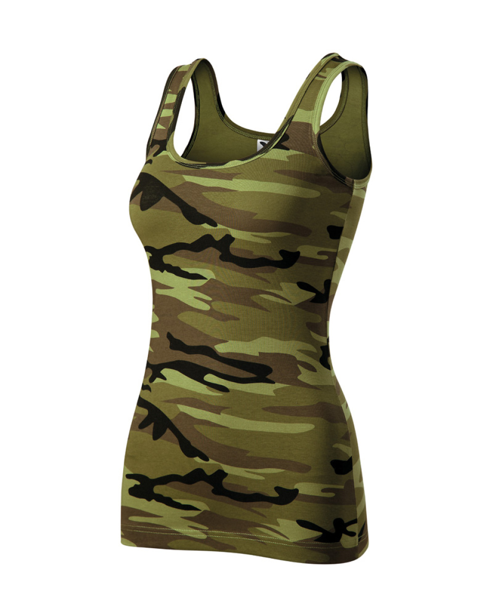 Levně Tílko dámské TRIUMPH 136 - XS-XXL - camouflage green