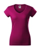 Triko dámské FIT V-NECK 162, fuchsia red