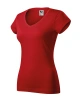Tričko dámské FIT V-NECK 162, červená