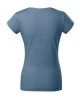 Triko dámské FIT V-NECK 162, denim