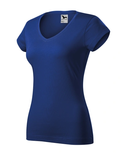 Triko dámské FIT V-NECK 162, královská modrá Triko dámské FIT V-NECK 162, královská modrá