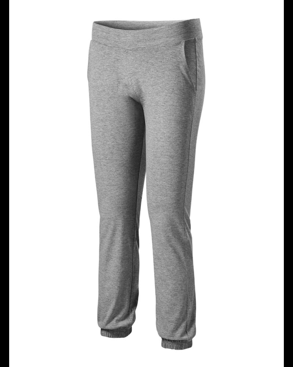 Levně Tepláky dámské Leisure 603 - XS-XXL - tmavě šedý melír