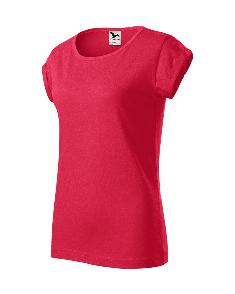 Levně Triko dámské Fusion 164 - XS-XXL - červený melír
