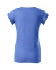 Dámské tričko FUSION - modrý melír Dámské tričko FUSION - modrý melír