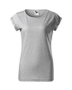 Dámské tričko FUSION - střibrný melír