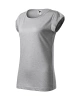 Dámské tričko FUSION - střibrný melír