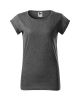 Dámské tričko FUSION - černý melír