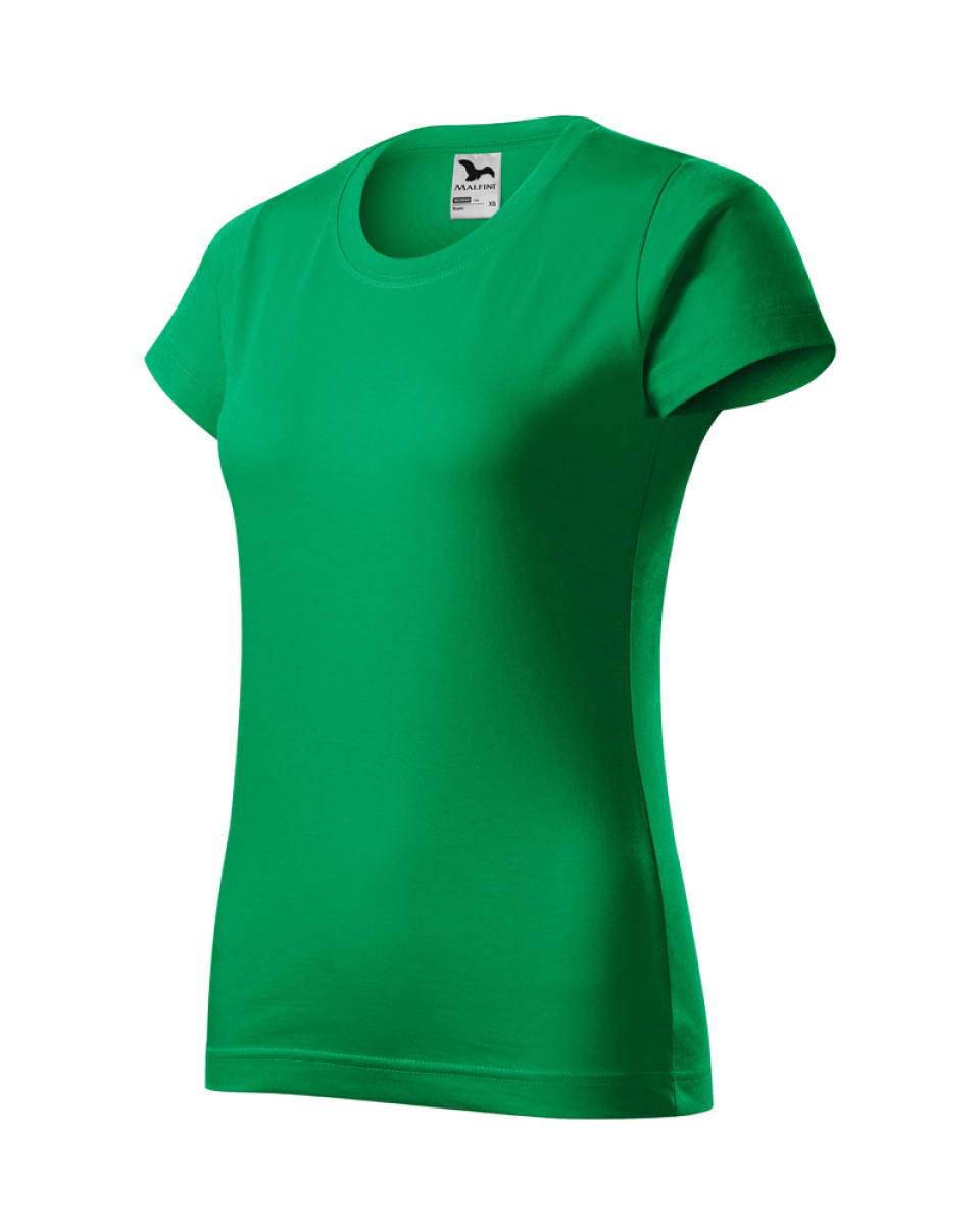 Levně Triko dámské Basic 134 - XS-XXL - středně zelená