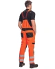 Pracovní kalhoty s laclem KNOXFIELD, reflexní Pracovní kalhoty s laclem KNOXFIELD, reflexní