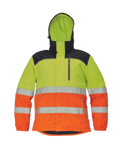 Zimní bunda KNOXFIELD - žlutooranžová