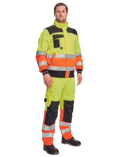 Pracovní bunda KNOXFIELD - žlutá - oranžová