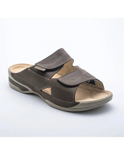 Dámská zdravotní pantofel LUCY - hallux /hnědá