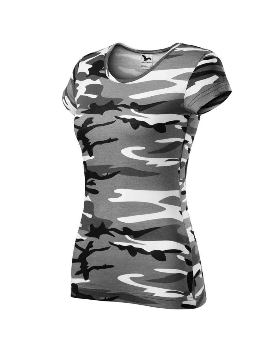 Levně Triko dámské Camo Pure C22 - XS-XXL - camouflage gray