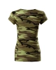 Dámské tričko PURE - camouflage green