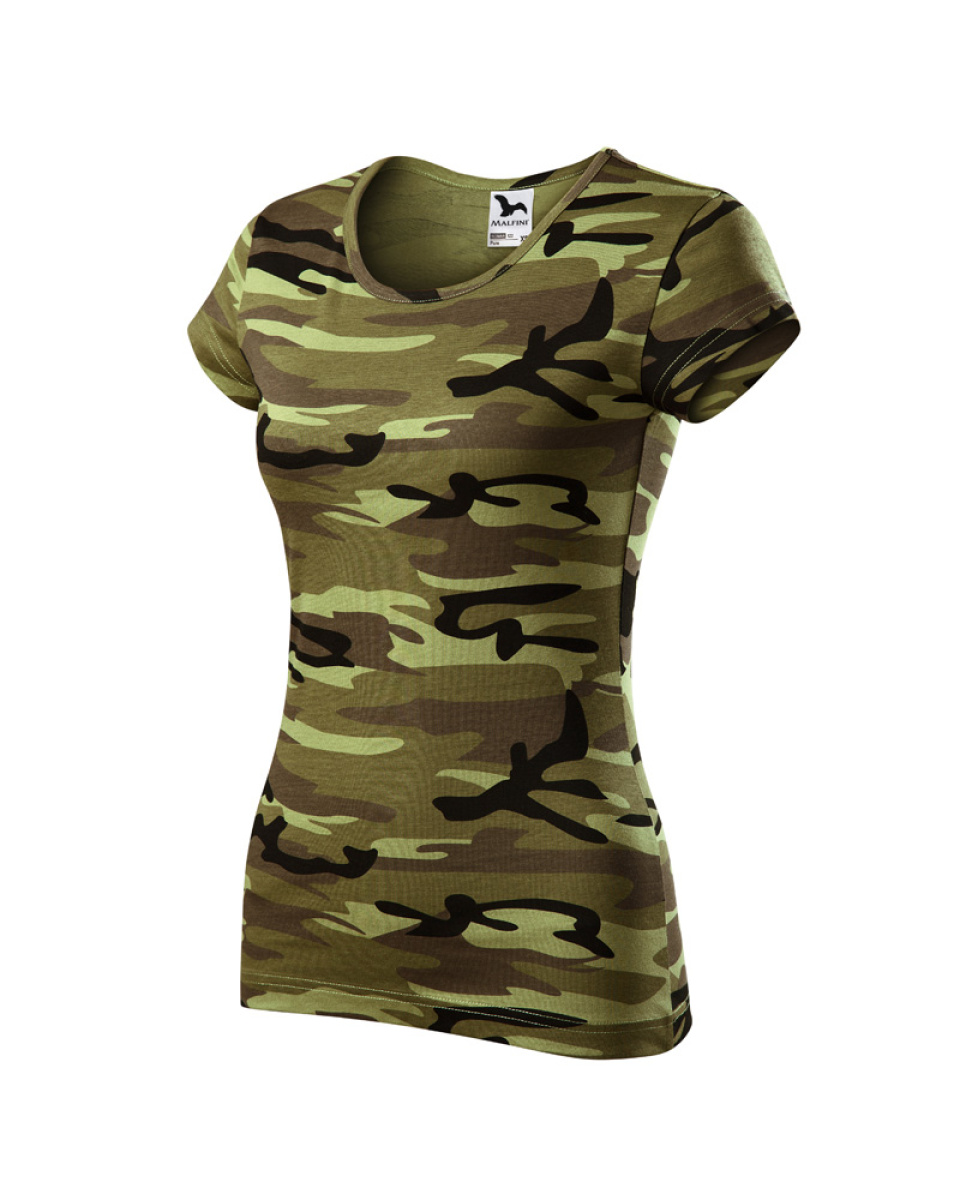 Levně Triko dámské Camo Pure C22 - XS-XXL - camouflage green