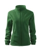 Dámská fleecová bunda JACKET - lahvově zelená