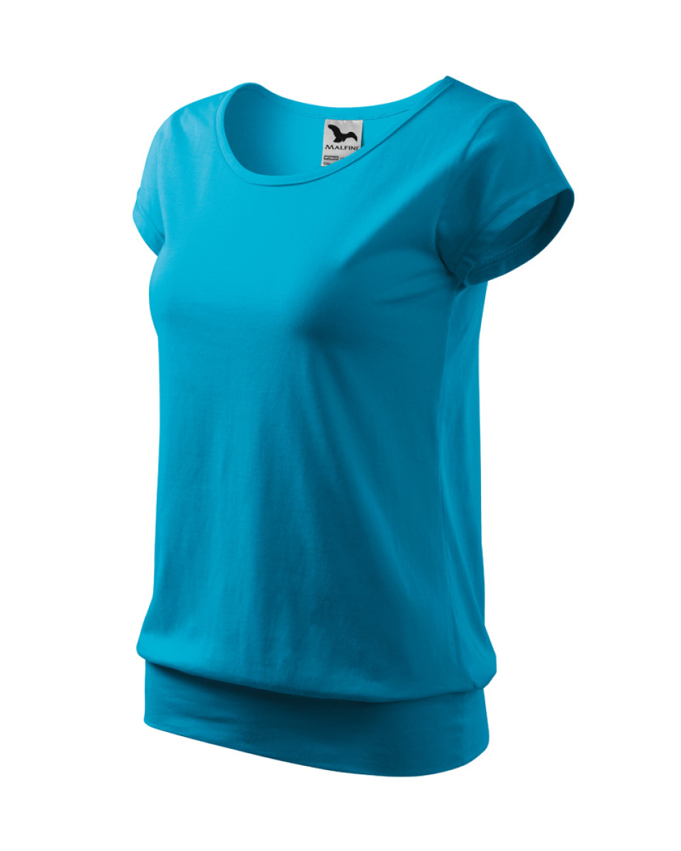 Levně Triko dámské City 120 - S-XXL - tyrkysová