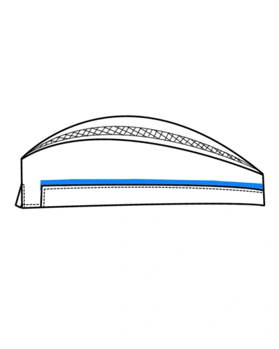 Čepice pracovní lodička 0726 Čepice pracovní lodička 0726