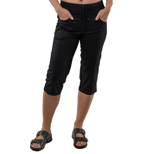 Dámské 3/4 kalhoty BARBORA, černé Dámské 3/4 kalhoty BARBORA, černé